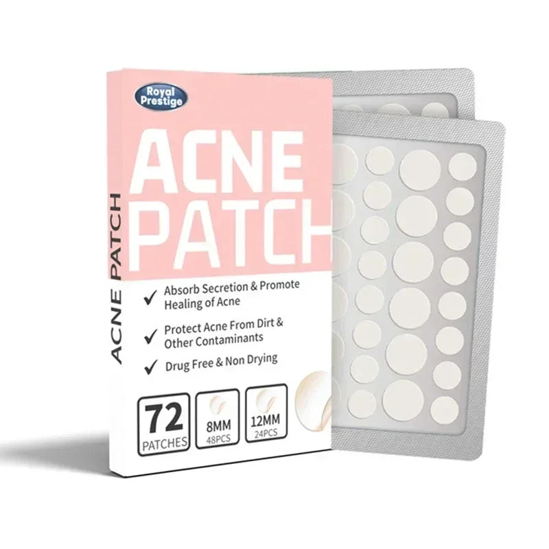 72pcs Invisible Acne Patches