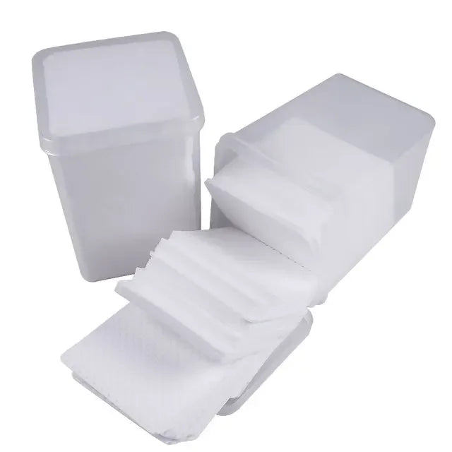 Disposable cotton pad wipes